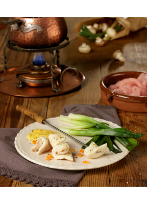 poulet-chinoise-fondueset-gemuese-sauce-champignons