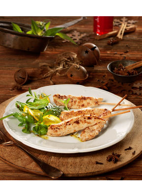 pouletspiessli-lebkuchen-salat-gewuerze