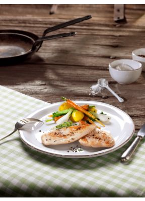 poulet-natur-gemuesebouquet-pfanne
